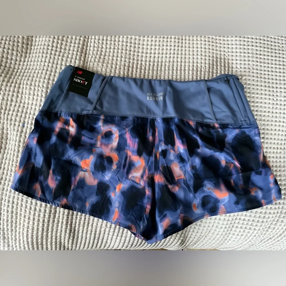 NWT New Balance Women's Impact Run 3 Inch Short “Nightsky”, size L (MSRP $45) - Picture 7 of 15